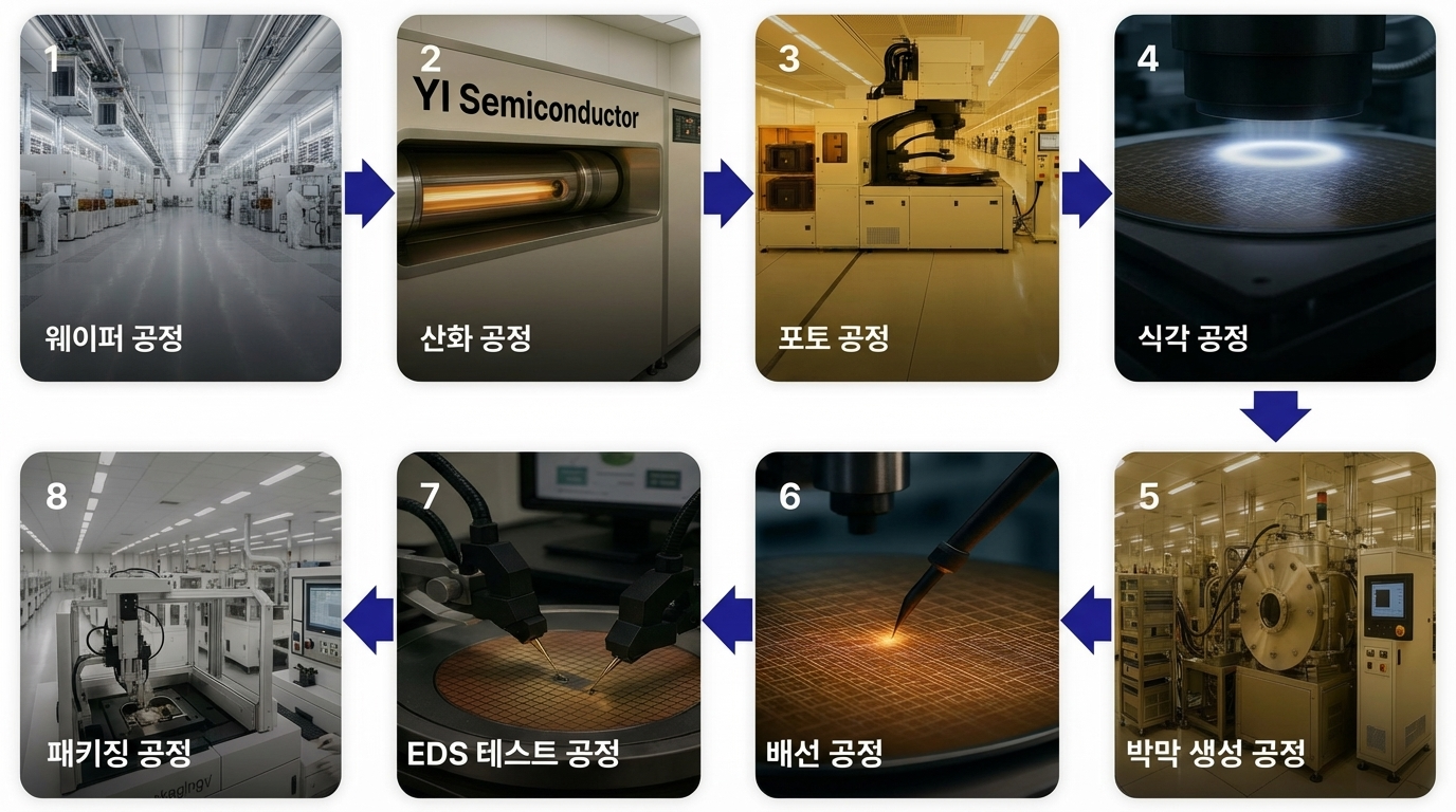 메모리 8대 공정